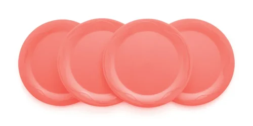 tupperware_ww_st_1902_0019 (1) Тарілки "Чарівність" для пікніку коралові (4 шт), діаметр 28 см